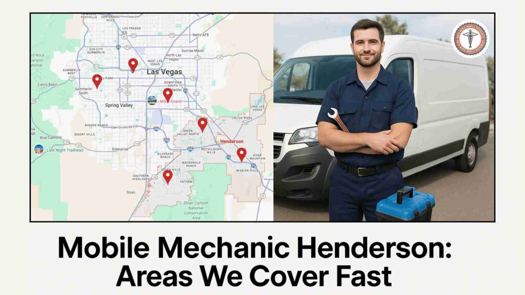 Mobile Mechanic Henderson What Areas Do We Cover Fast