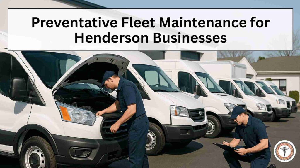 Preventative Fleet Maintenance for Henderson Businesses